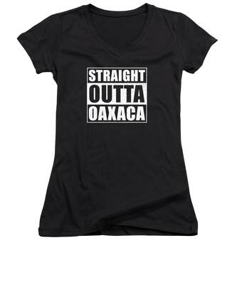 Oaxaca Women's V-Neck T-Shirts