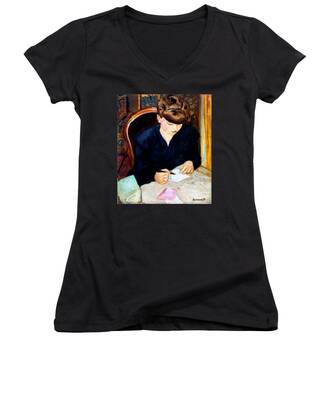Pierre Bonnard Women's V-Neck T-Shirts