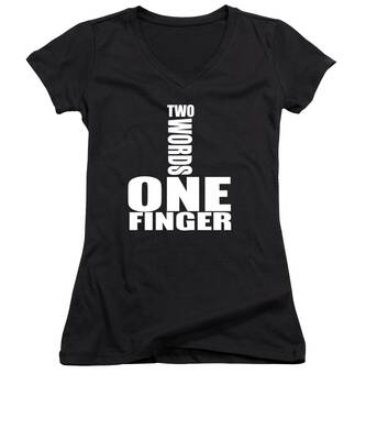 Two People Women's V-Neck T-Shirts