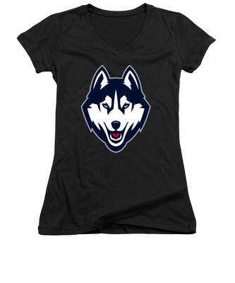 College Athletics Women's V-Neck T-Shirts