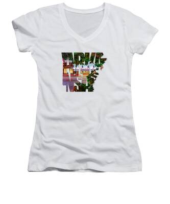 Five And Dime Women's V-Neck T-Shirts