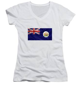 British Colonial Women's V-Neck T-Shirts