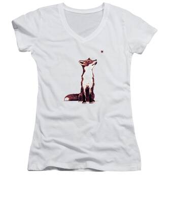 Foxy Brown Women's V-Neck T-Shirts