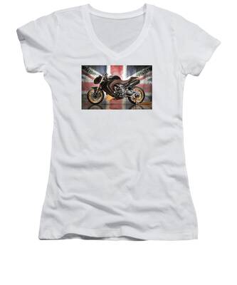 Pillion Women's V-Neck T-Shirts