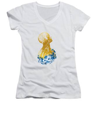 Head And Shoulders Women's V-Neck T-Shirts
