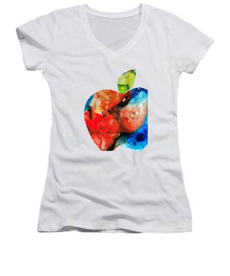 Big Apple Women's V-Neck T-Shirts