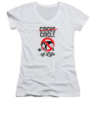 Circle Of Life Women's V-Neck T-Shirts