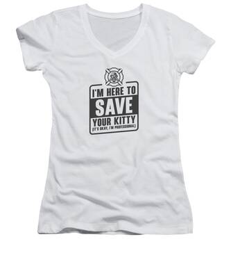 Rescue Women's V-Neck T-Shirts