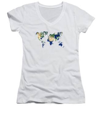 Environmental Science Women's V-Neck T-Shirts