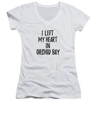 Orchid Family Women's V-Neck T-Shirts
