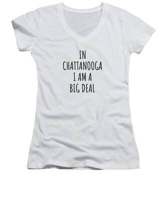 Chattanooga Women's V-Neck T-Shirts