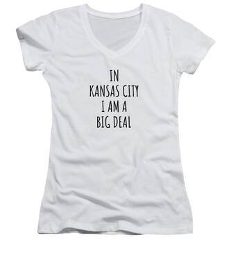 Kansas City Women's V-Neck T-Shirts