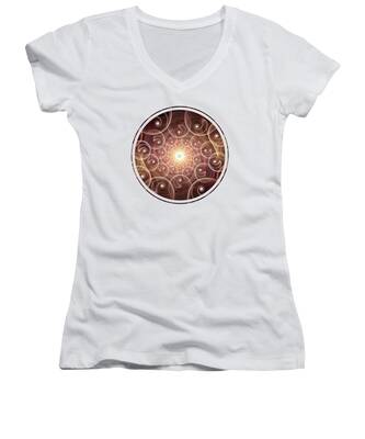 Inner Glow Women's V-Neck T-Shirts