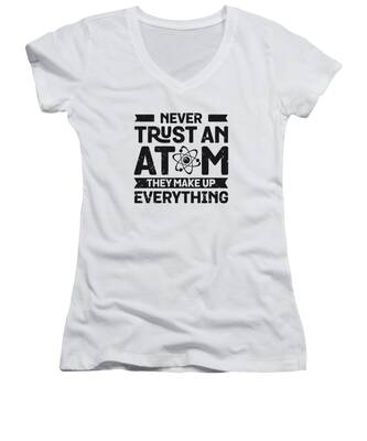 Atom Women's V-Neck T-Shirts