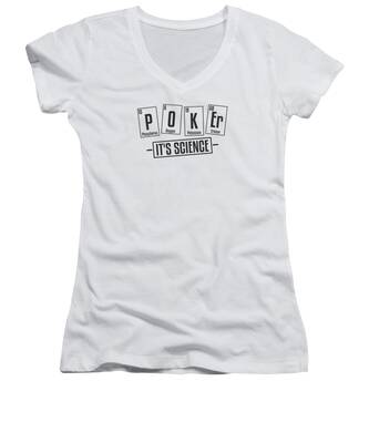 Gambling Women's V-Neck T-Shirts