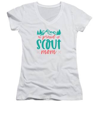 Scouting Women's V-Neck T-Shirts