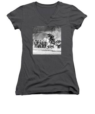 Competition Women's V-Neck T-Shirts