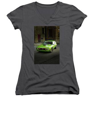 Automobiles Women's V-Neck T-Shirts
