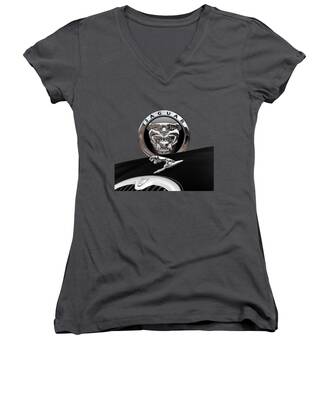 Jaguar Women's V-Neck T-Shirts