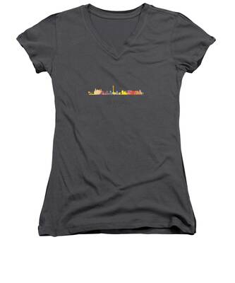 Nevada Landscape Women's V-Neck T-Shirts
