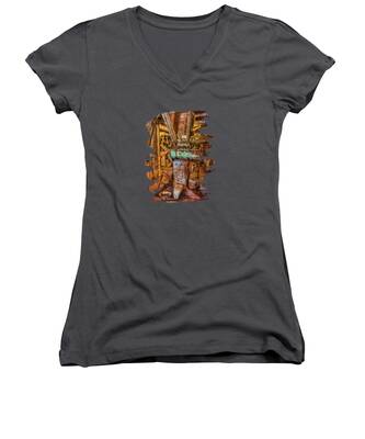 National Register Of Historic Places Women's V-Neck T-Shirts