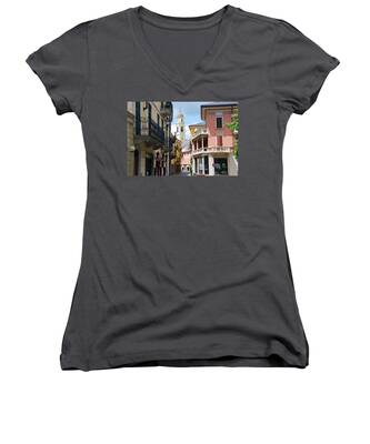 Main Street Women's V-Neck T-Shirts
