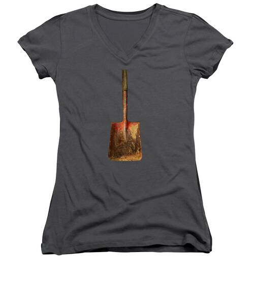 Rusted Metal Women's V-Neck T-Shirts