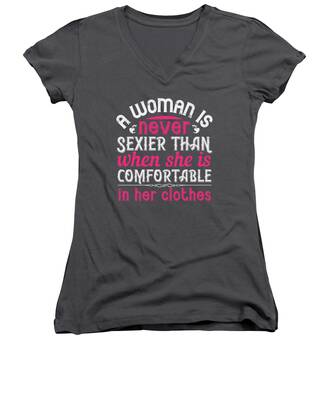 Comfortable Women's V-Neck T-Shirts