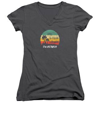 Hudson River School Women's V-Neck T-Shirts