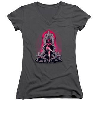 Greek Mythology Women's V-Neck T-Shirts