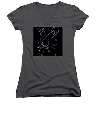 On-line Gallery Women's V-Neck T-Shirts