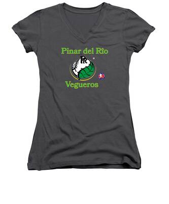 Pinar Del Rio Women's V-Neck T-Shirts