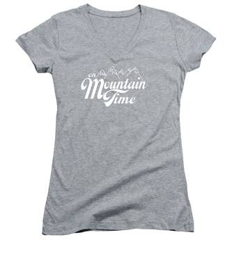 Appalachian Mountains Women's V-Neck T-Shirts