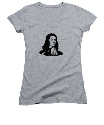 Pennsylvania History Women's V-Neck T-Shirts