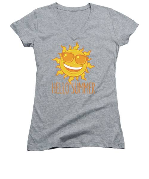 Summertime Women's V-Neck T-Shirts