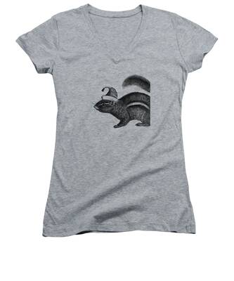 Black-tailed Prairie Dog Women's V-Neck T-Shirts