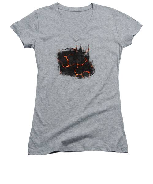 Heat Flow Women's V-Neck T-Shirts