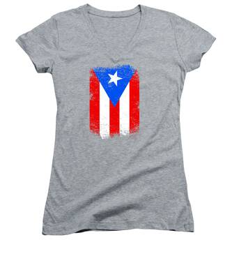 National Symbol Women's V-Neck T-Shirts