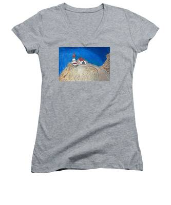 Point Reyes Women's V-Neck T-Shirts