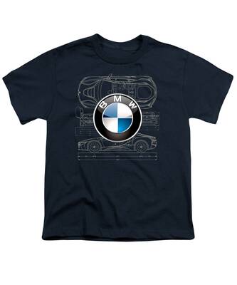 Bmw 3d Crest Youth T-Shirts