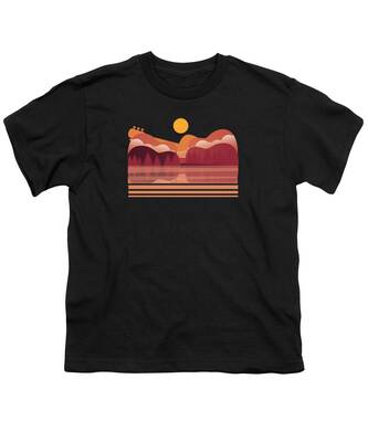 Water Reflection Youth T-Shirts