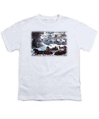 Central Park Winter Youth T-Shirts