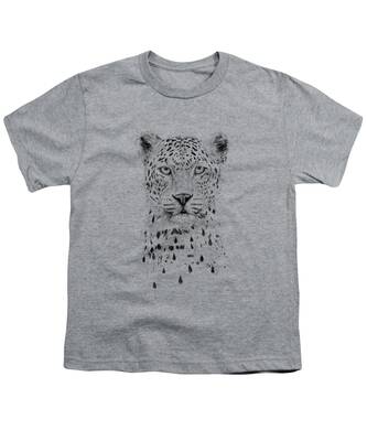 Spotted Cat Youth T-Shirts