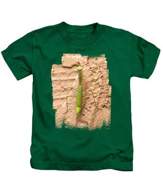 Green Grasshopper Kids T-Shirts