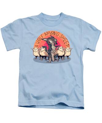 Alpha Wolf Kids T-Shirts