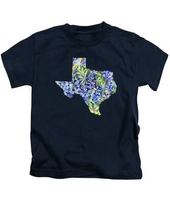 Texas Blues Kids T-Shirts
