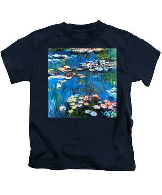 Waterlilies Kids T-Shirts