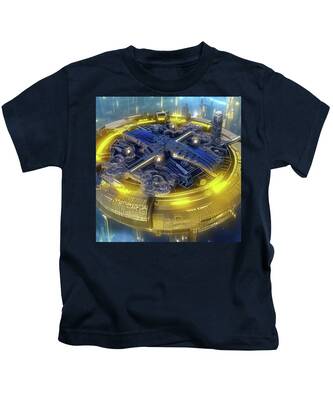 Space Fantasy Kids T-Shirts