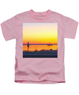 Sunrise Horizon Kids T-Shirts