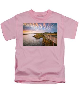 Bodie Island Lighthouse Kids T-Shirts